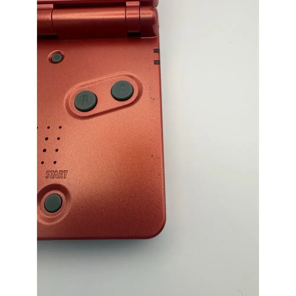 Nintendo Game Boy Advance SP Charger Included - Flame Red (Includes 4 Games!!)